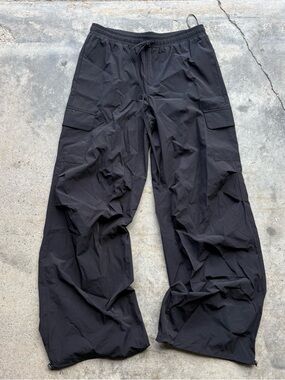 Y2K Rave/Black Cargo pants